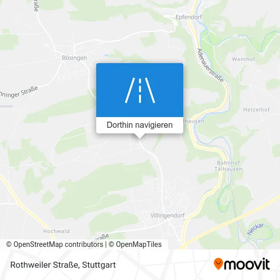 Rothweiler Straße Karte