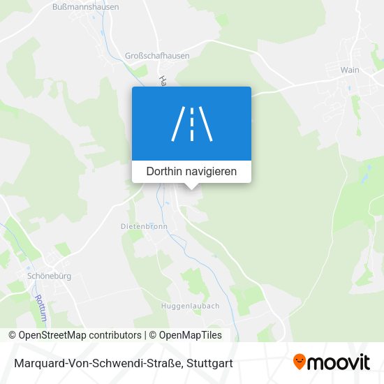 Marquard-Von-Schwendi-Straße Karte