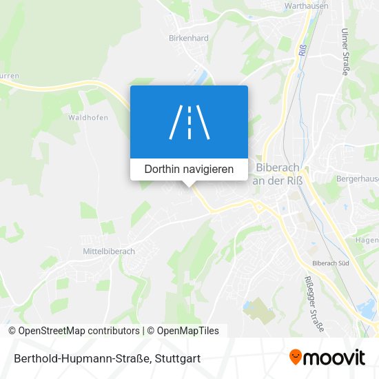 Berthold-Hupmann-Straße Karte