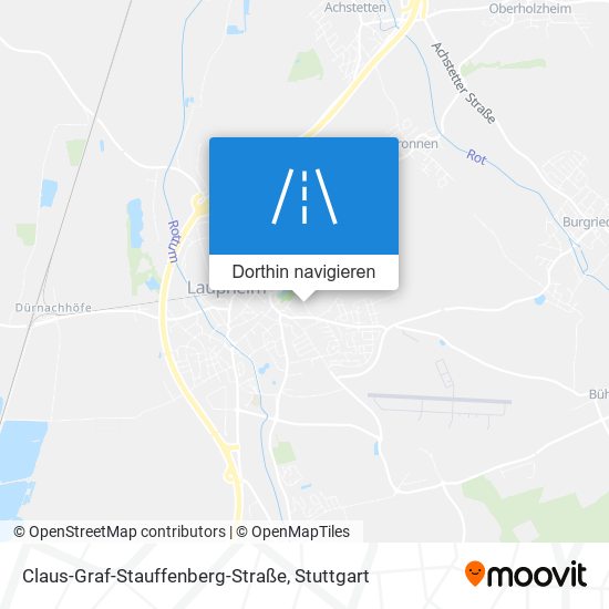 Claus-Graf-Stauffenberg-Straße Karte
