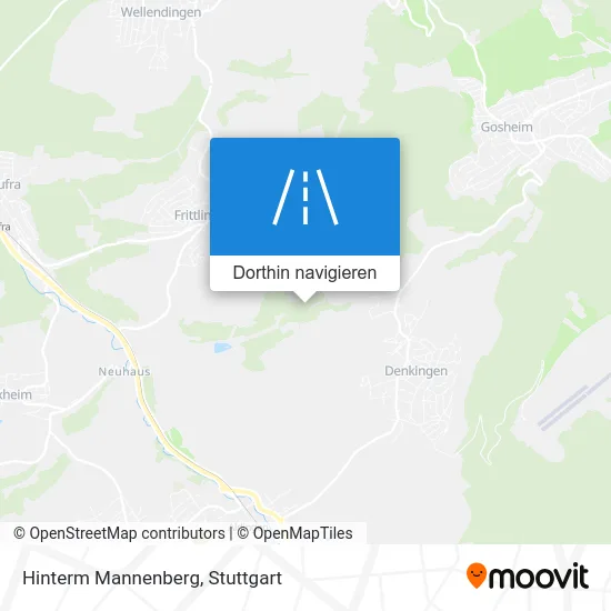 Hinterm Mannenberg Karte