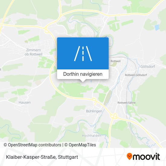 Klaiber-Kasper-Straße Karte