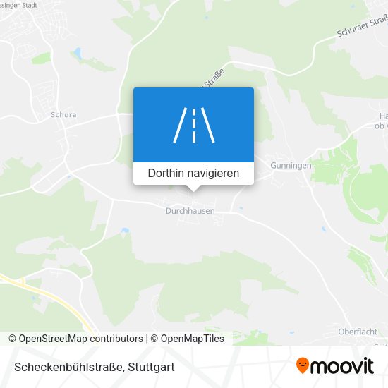 Scheckenbühlstraße Karte