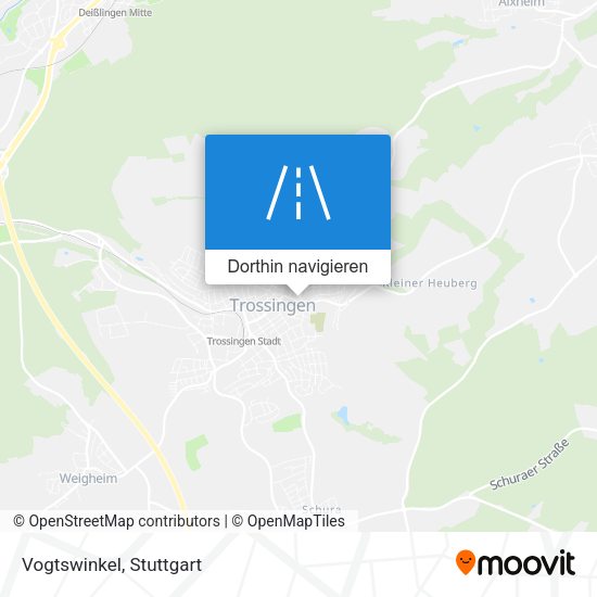 Vogtswinkel Karte