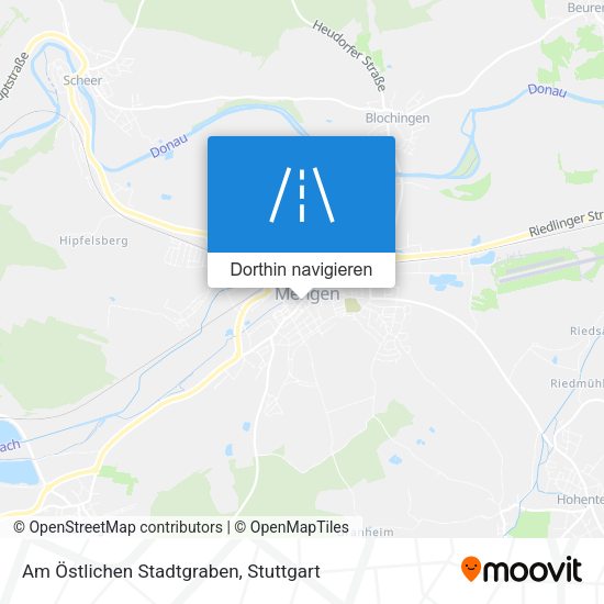Am Östlichen Stadtgraben Karte