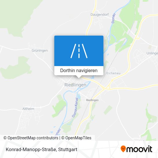 Konrad-Manopp-Straße Karte