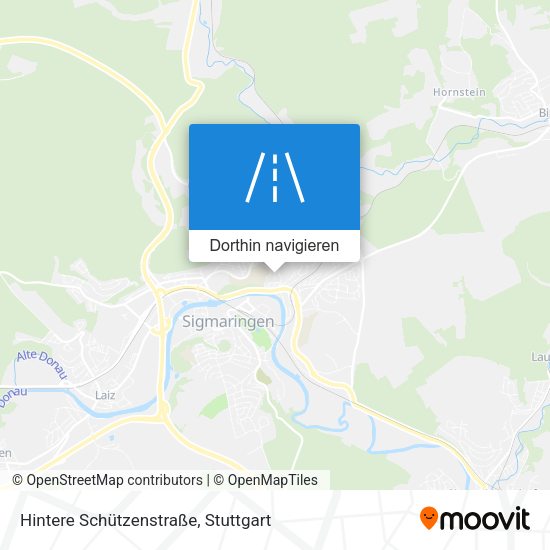 Hintere Schützenstraße Karte
