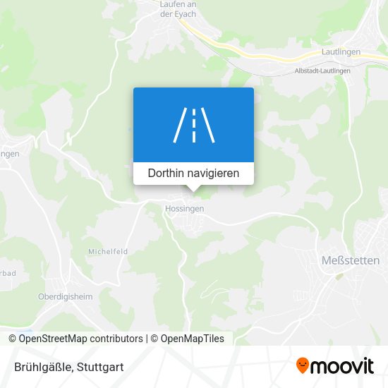 Brühlgäßle Karte