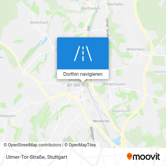 Ulmer-Tor-Straße Karte