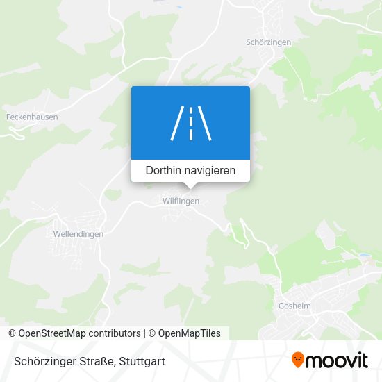 Schörzinger Straße Karte