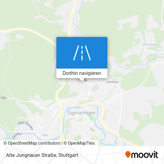 Alte Jungnauer Straße Karte
