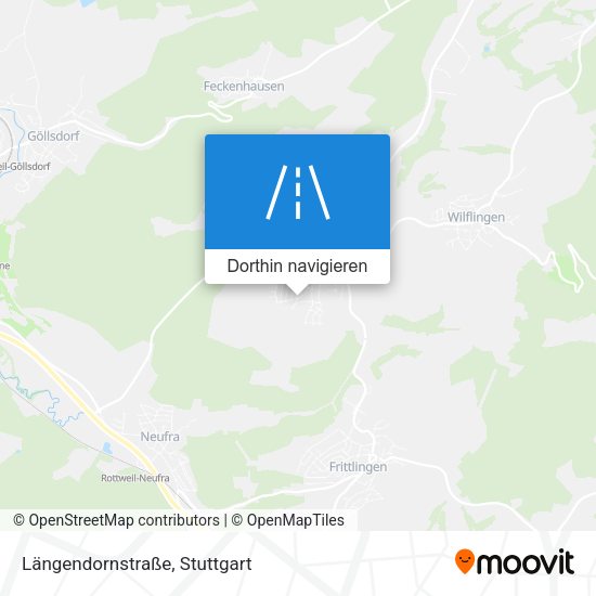 Längendornstraße Karte