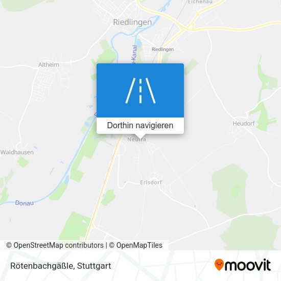 Rötenbachgäßle Karte