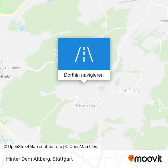 Hinter Dem Altberg Karte