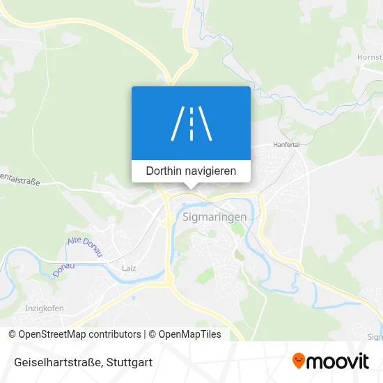 Geiselhartstraße Karte