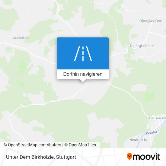 Unter Dem Birkhölzle Karte