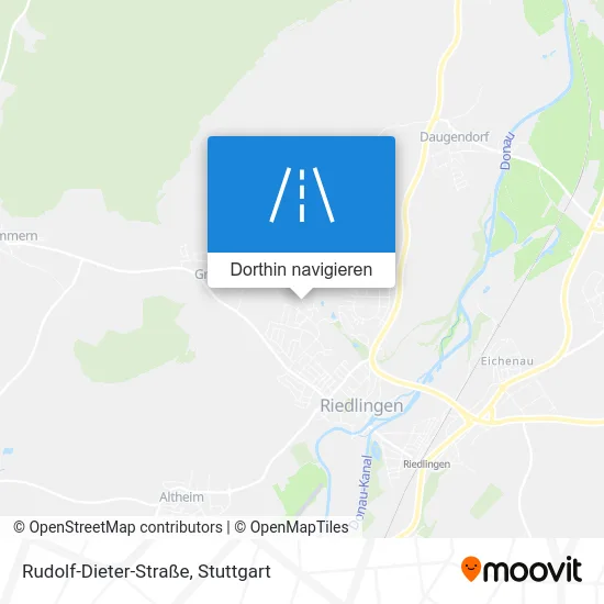 Rudolf-Dieter-Straße Karte
