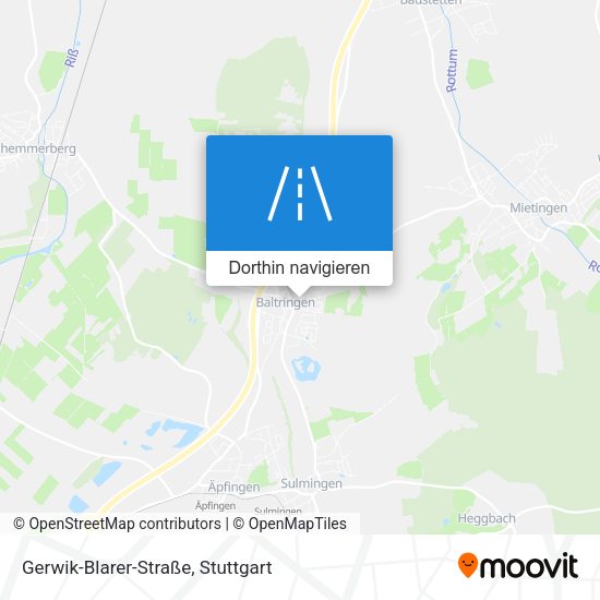 Gerwik-Blarer-Straße Karte