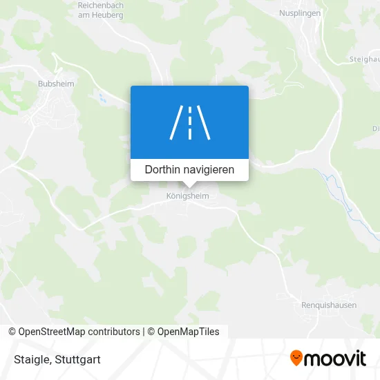 Staigle Karte