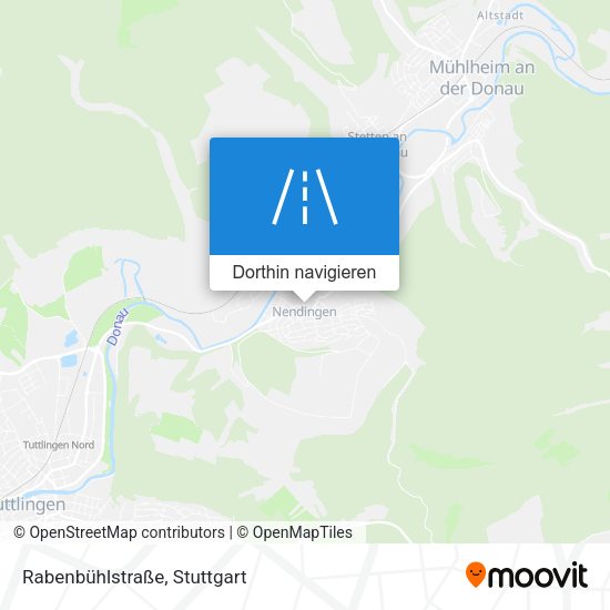 Rabenbühlstraße Karte
