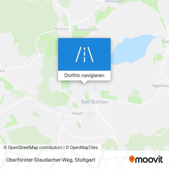 Oberförster-Staudacher-Weg Karte