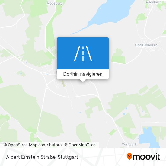 Albert Einstein Straße Karte
