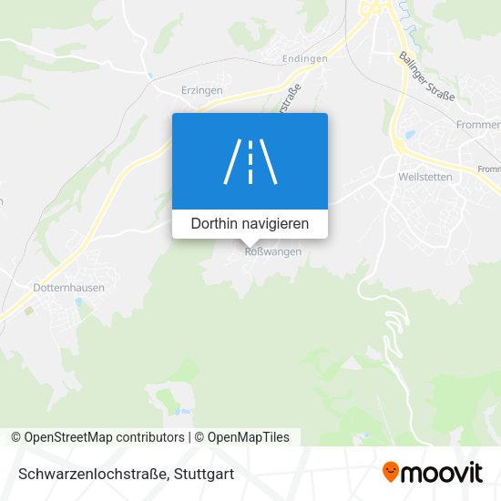 Schwarzenlochstraße Karte