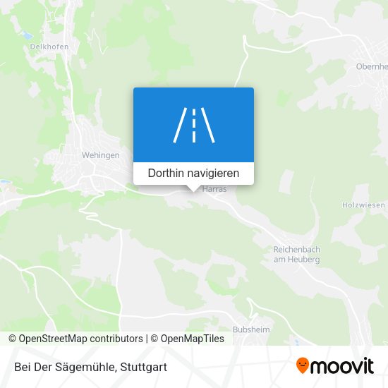 Bei Der Sägemühle Karte
