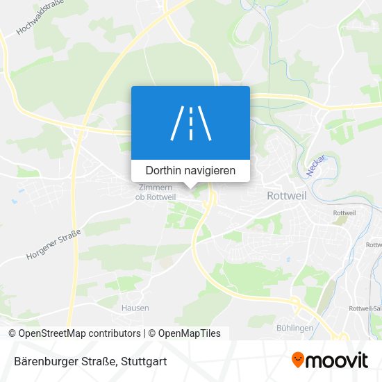 Bärenburger Straße Karte