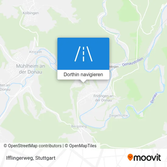 Ifflingerweg Karte