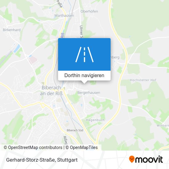 Gerhard-Storz-Straße Karte