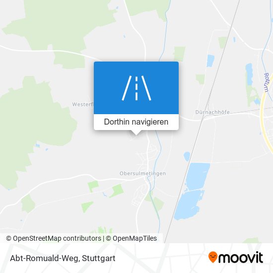 Abt-Romuald-Weg Karte