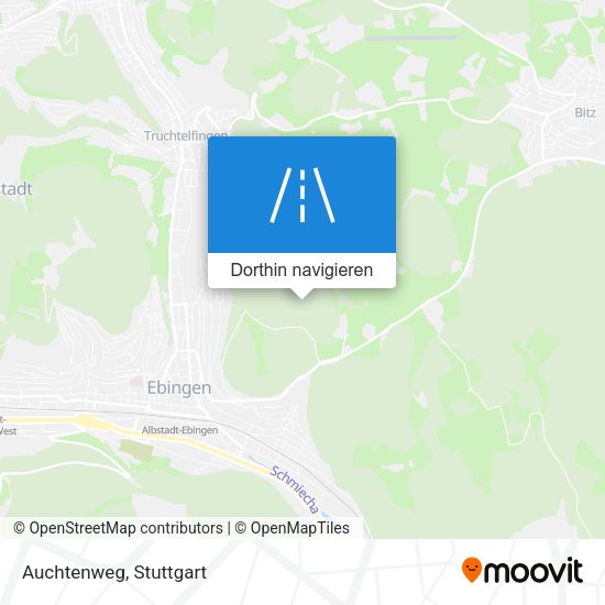 Auchtenweg Karte