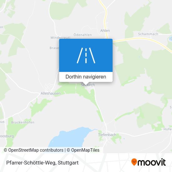 Pfarrer-Schöttle-Weg Karte