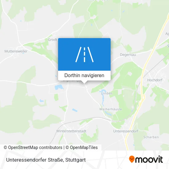 Unteressendorfer Straße Karte