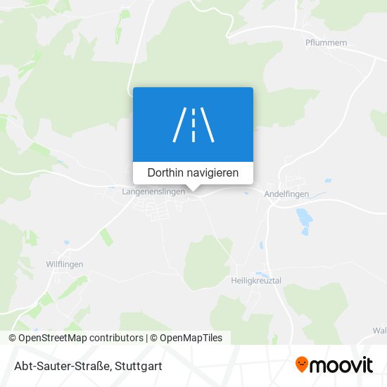 Abt-Sauter-Straße Karte