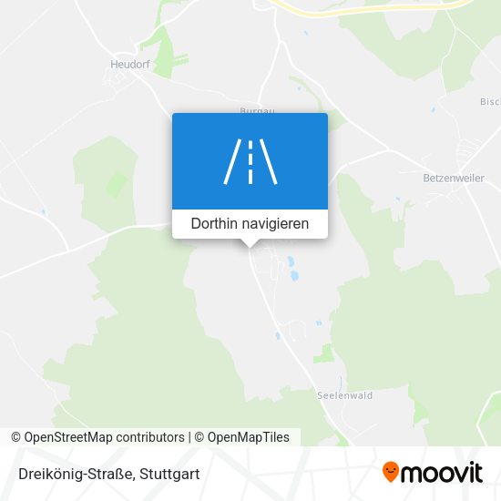 Dreikönig-Straße Karte