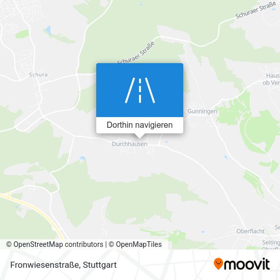 Fronwiesenstraße Karte