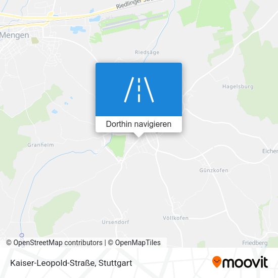Kaiser-Leopold-Straße Karte