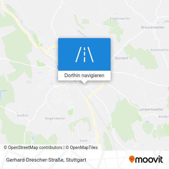 Gerhard-Drescher-Straße Karte
