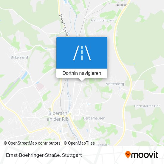 Ernst-Boehringer-Straße Karte