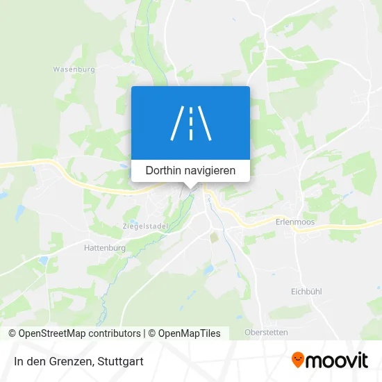 In den Grenzen Karte