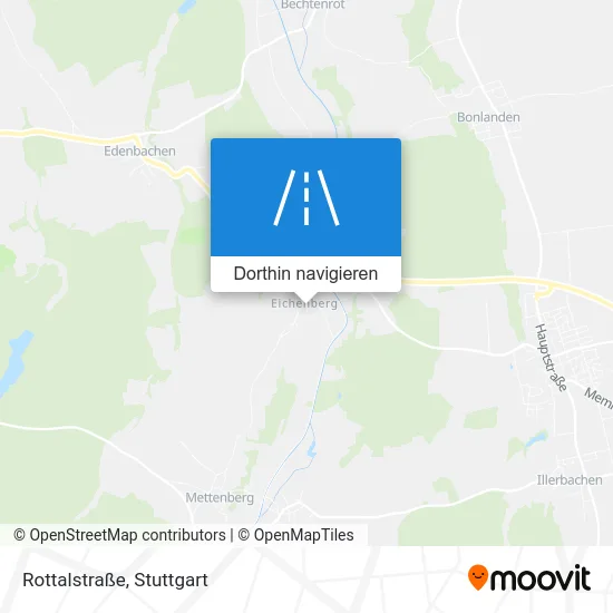 Rottalstraße Karte