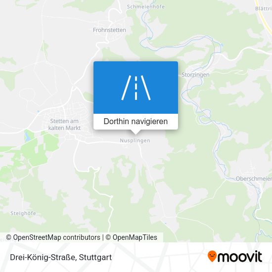Drei-König-Straße Karte