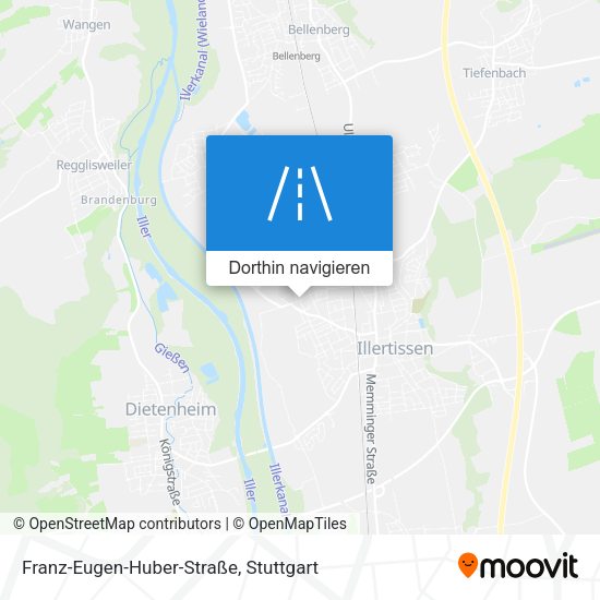Franz-Eugen-Huber-Straße Karte