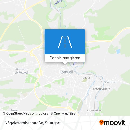 Nägelesgrabenstraße Karte