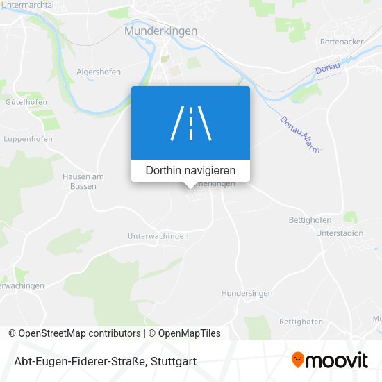 Abt-Eugen-Fiderer-Straße Karte