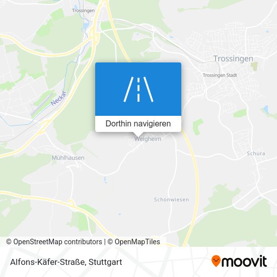 Alfons-Käfer-Straße Karte