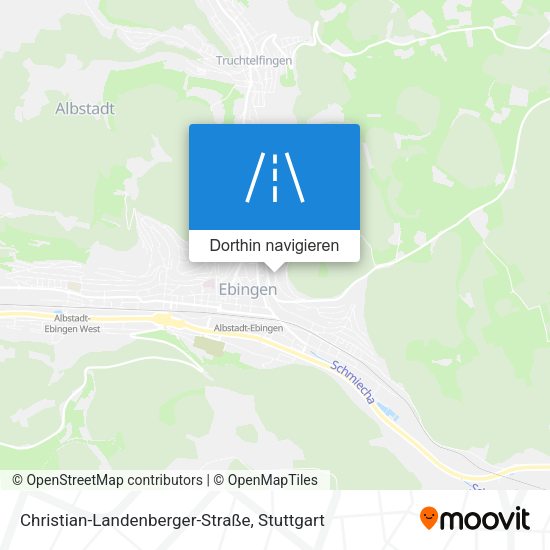 Christian-Landenberger-Straße Karte