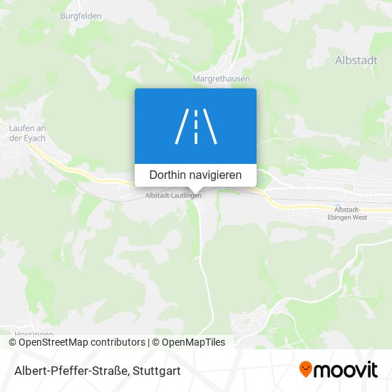 Albert-Pfeffer-Straße Karte